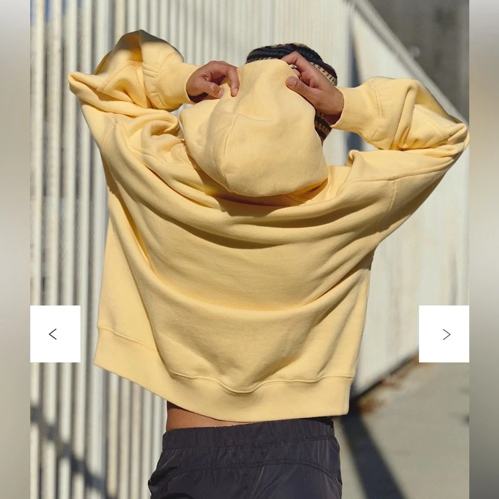 Free People A Cut Above Hoodie XL Color: Sunlit Combo NWT - Picture 2 of 5